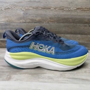 Hoka One One Mens Skyflow 1155111 VVY Blue Running Shoes Sneakers Size 11 D